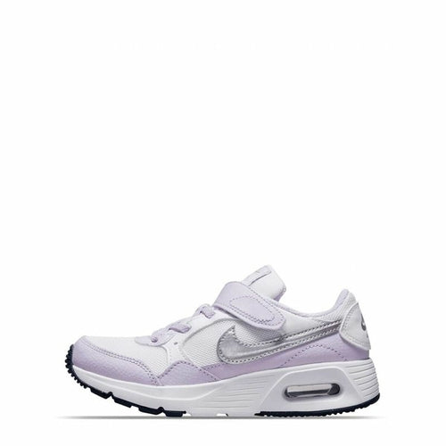 Running Shoes for Kids Nike Air Max SC Lilac White - fentonshop